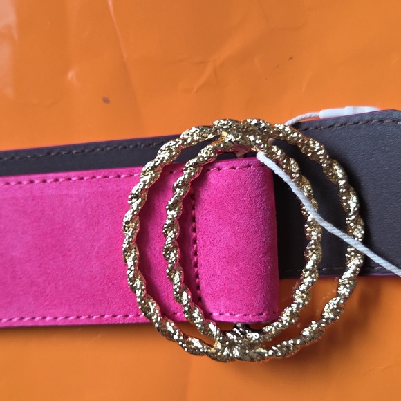 Nwt! Sezane Penelope Belt Bright Pink main image 7